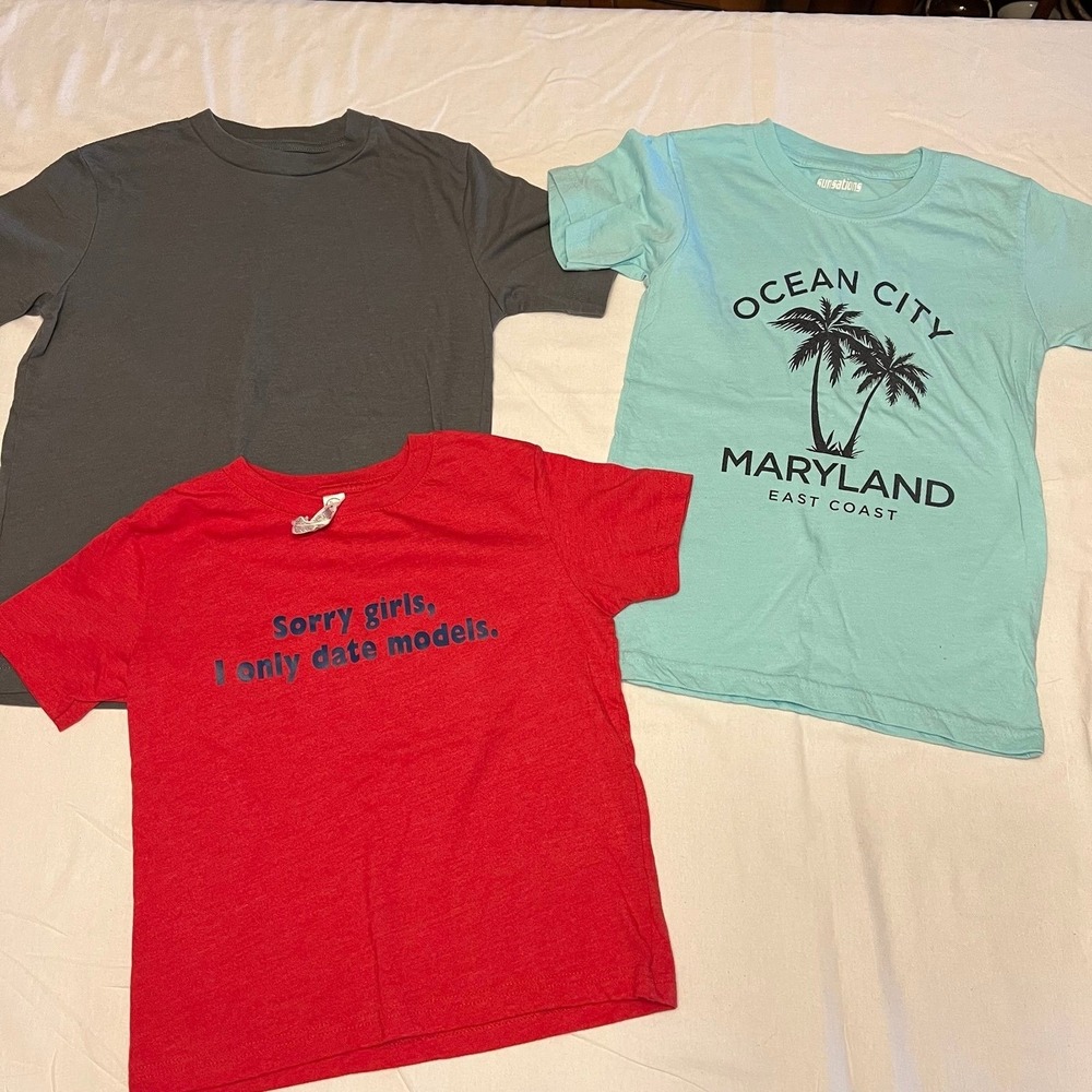 Toddler 4 & 4/5 soft T-Shirt Lot - Rabbit Skins & Sunsations (2572)